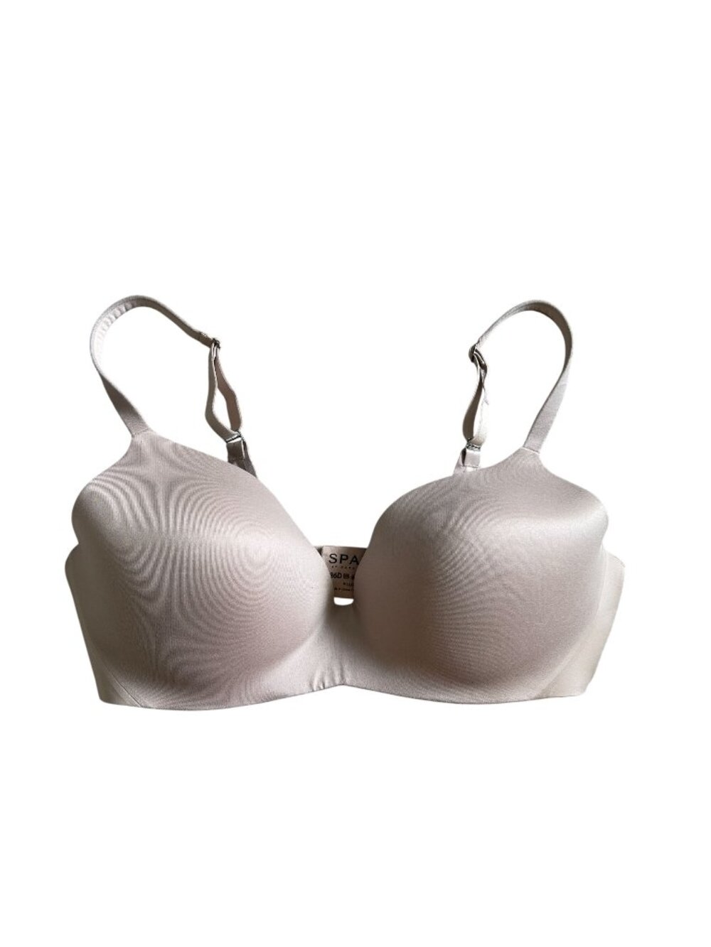 Spanx 360 Bliss Lightly Lined Bra Pillowcup Full Coverage Beige Size 36D